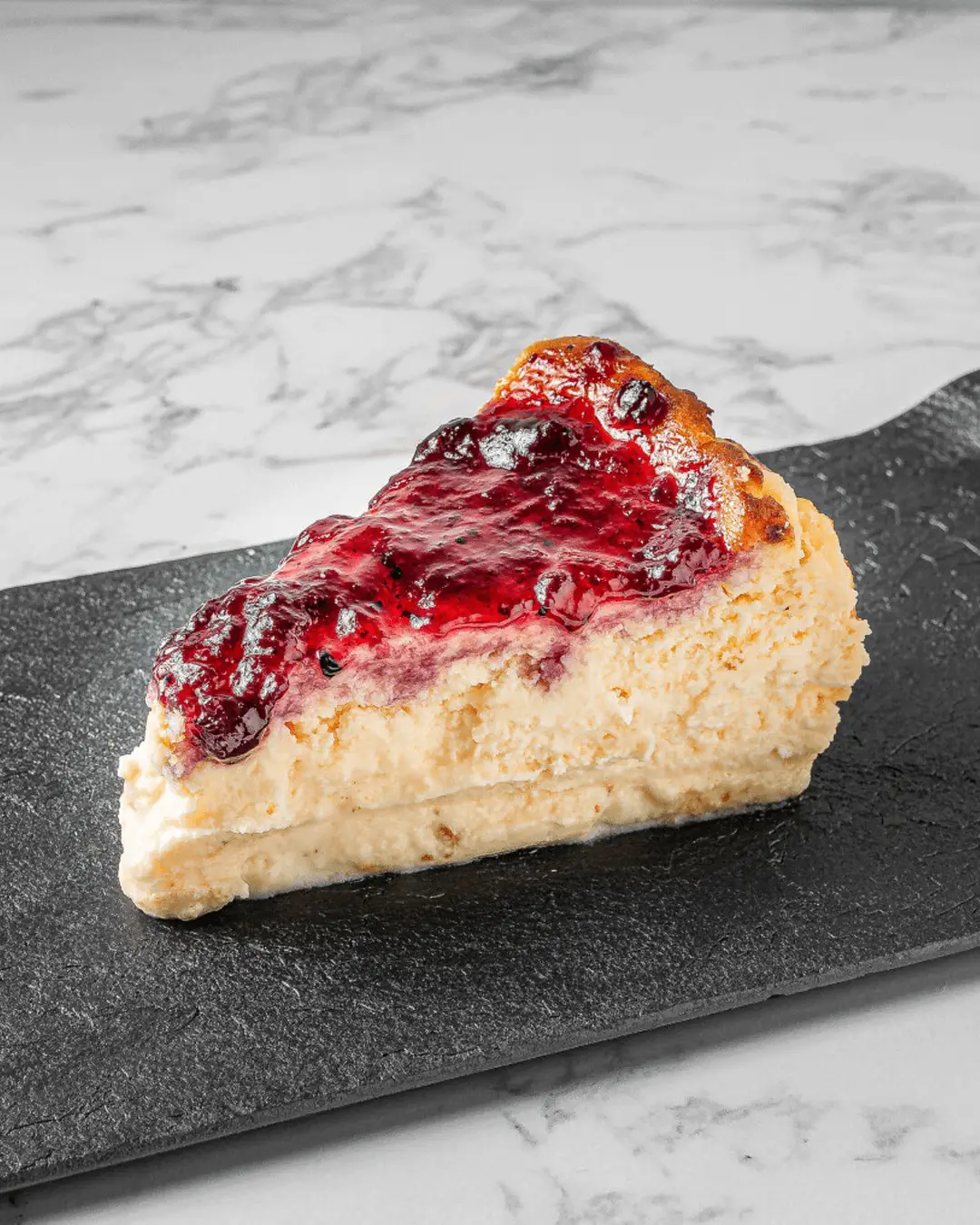 Tarta de queso arándanos artesanal — LaMaruja Bakery